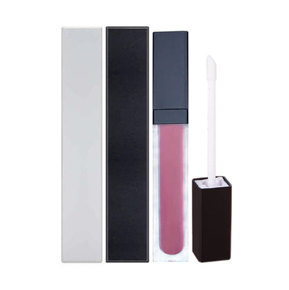 39 color nude lip gloss high pigmented vegan glossy long lasting black tube