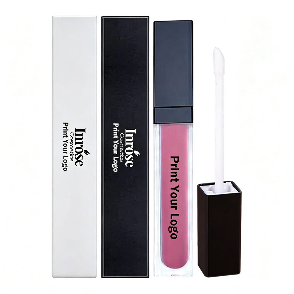 39 Color Nude Lip Gloss High Pigmented Vegan Glossy Long Lasting Black Tube