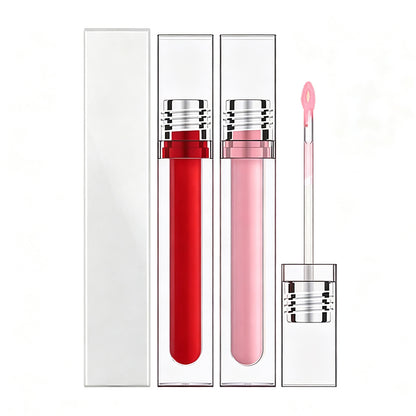 New 6 Color Lip Gloss Nude Lip Glaze Long Lasting High Pigmented Private Label