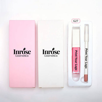 65 color lip gloss and lip liner set 2 in 1 lip kit moisturizing high pigmented
