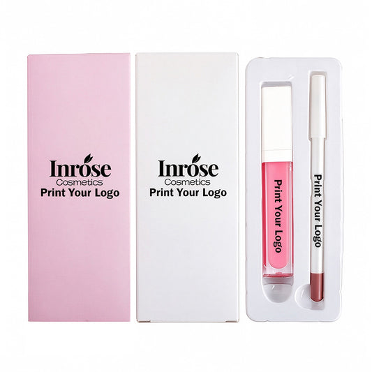 Coffret de 65 gloss et crayons à lèvres 2 en 1, hydratant et hautement pigmenté