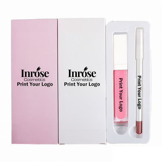 65 Color Lip Gloss And Lip Liner Set 2 In 1 Lip Kit Moisturizing High Pigmented