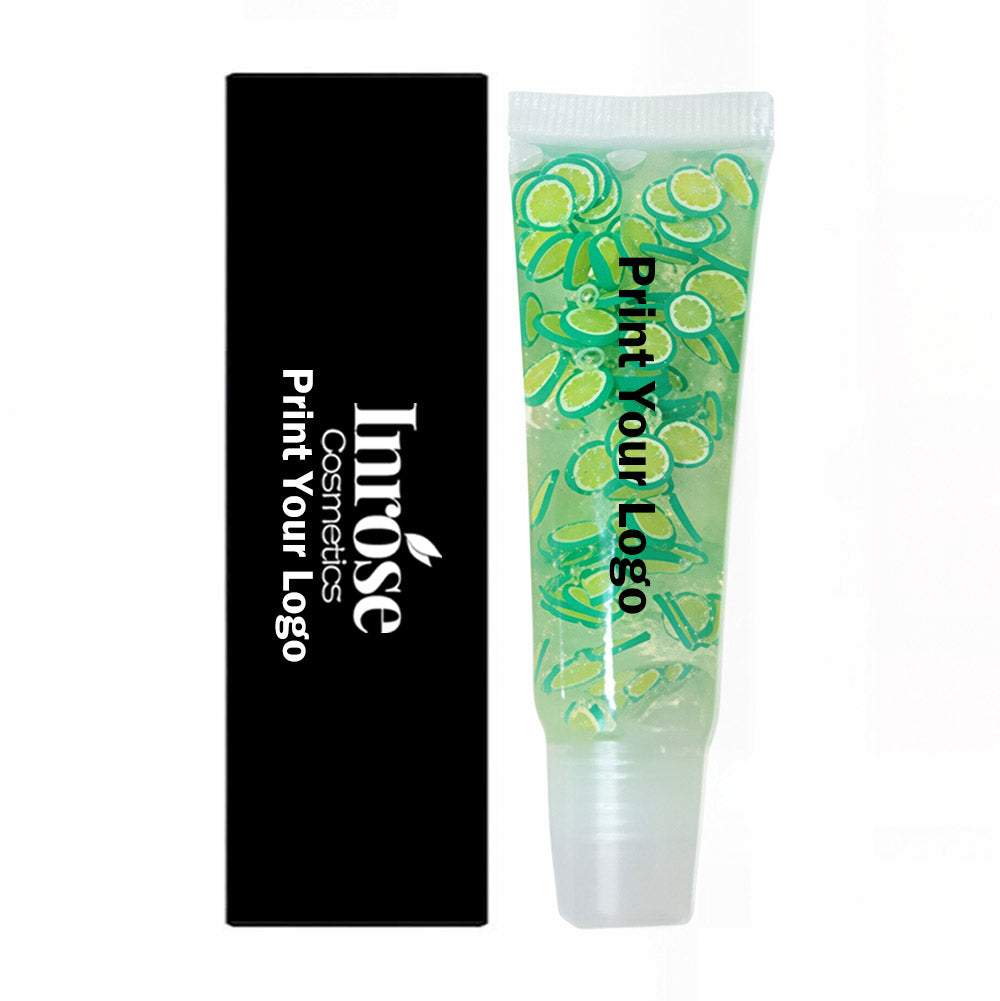 8 Color Clear Lip Gloss Moisturizing Long Lasting Fruit Flavor Vegan