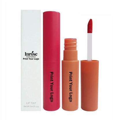 [50 pieces lip tint & your logo & free shipping] high pigment long wear lip tint