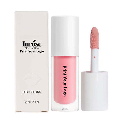 16 color nude lip gloss vegan lip glaze high pigment moisturizing no logo