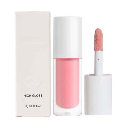 16 color nude lip gloss vegan lip glaze high pigment moisturizing no logo