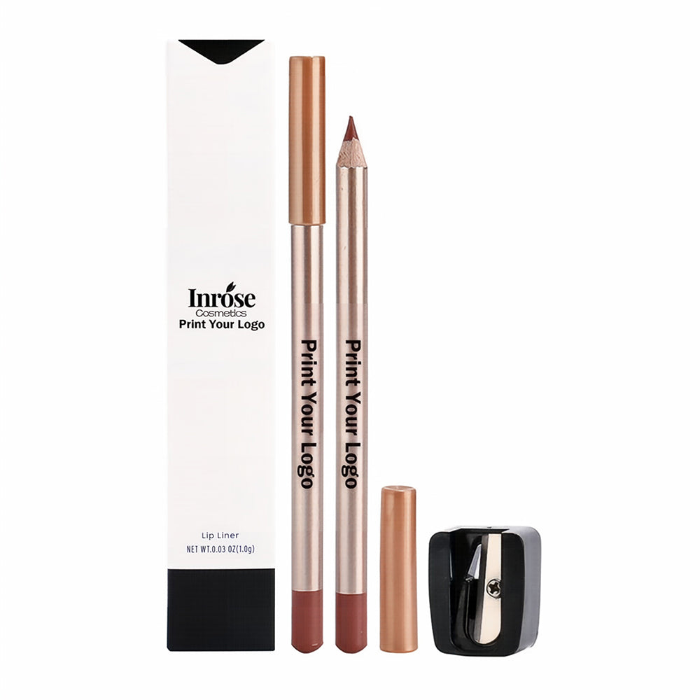 13 Color Matte Lip Liner Nude Wooden Lipstick Waterproof Long-Lasting Vegan