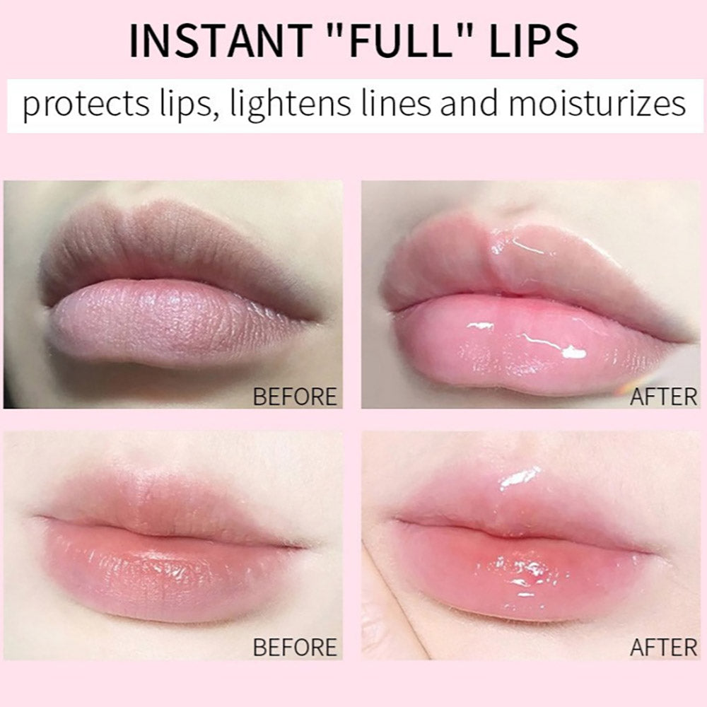 6 Color Lip Oil Lip Plumping Oil Pouty Moisturizing Nourishing Glossy