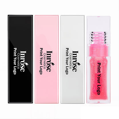 13 Color Lip Oil Clear Lip Gloss Fruit Lip Plumping Oil Temperature Changing