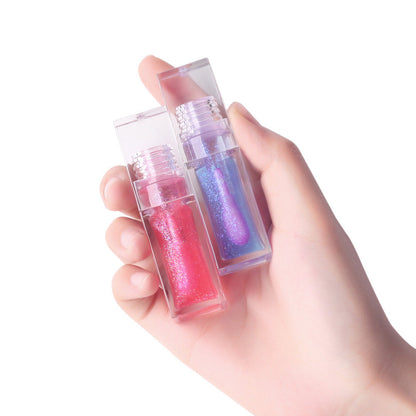 13 Color Lip Oil Clear Lip Gloss Fruit Lip Plumping Oil Temperature Changing