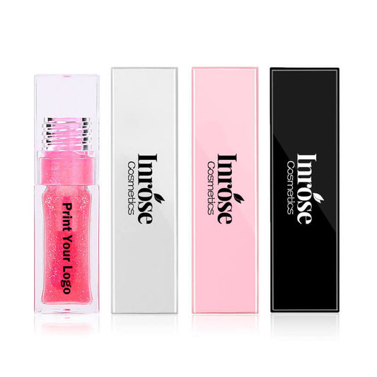 7 color lip oil clear lip gloss fruit lip plumping oil temperature changing