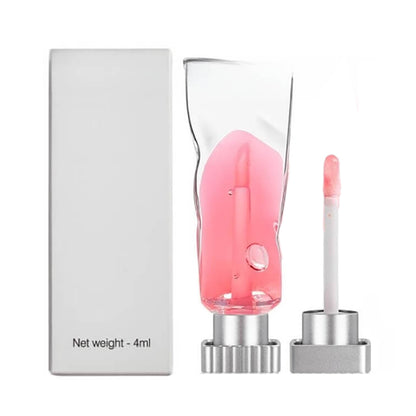 10 color lip oil natural fruit clear lipgloss lip plumping cruelty free private label