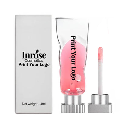 10 color lip oil natural fruit clear lipgloss lip plumping cruelty free private label