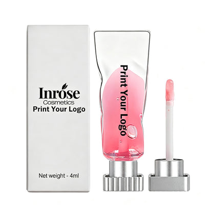 10 Color Lip Oil Natural Fruit Clear Lipgloss Lip Plumping Cruelty Free Private Label
