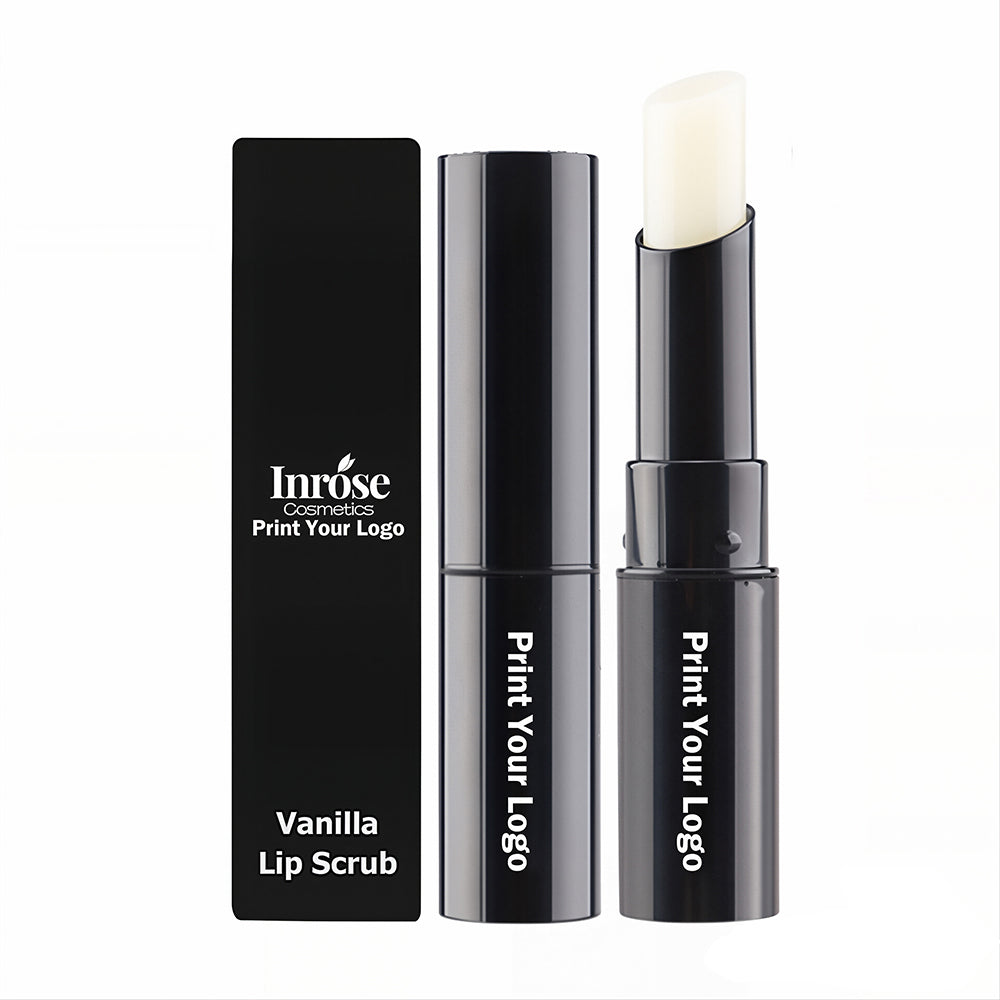 Vanilla Lip Scrub Stick Natural Lip Color Lightening Exfoliating Dead Skin Removal