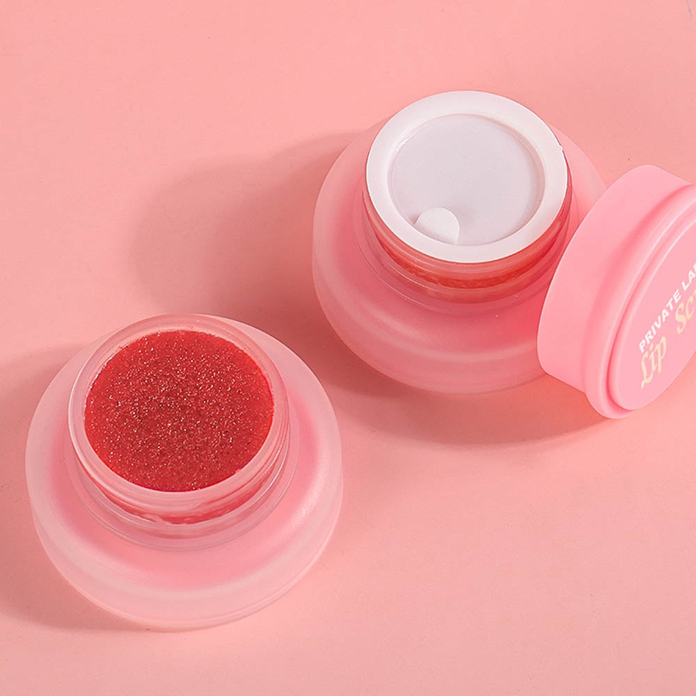 Strawberry Lip Scrub Exfoliating Nourishing Protective Clean Dead Skin Lip Care