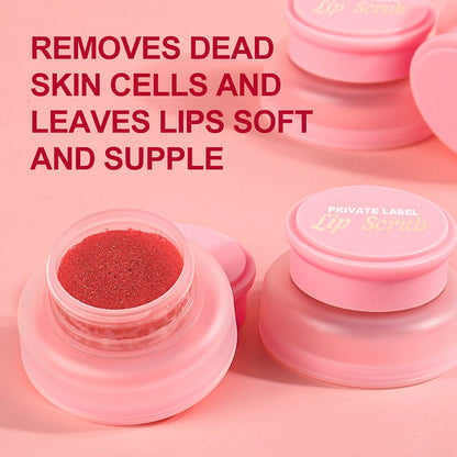 Strawberry Lip Scrub Exfoliating Nourishing Protective Clean Dead Skin Lip Care