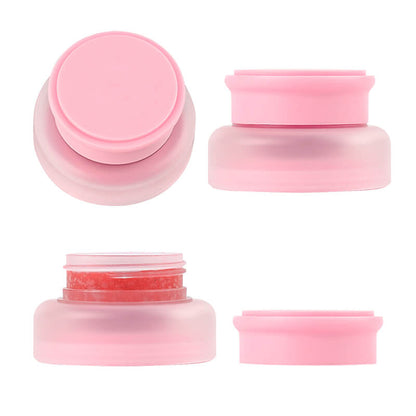 Strawberry lip scrub exfoliating nourishing protective lip care