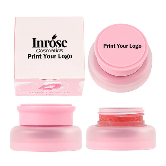 Strawberry lip scrub exfoliating nourishing protective lip care