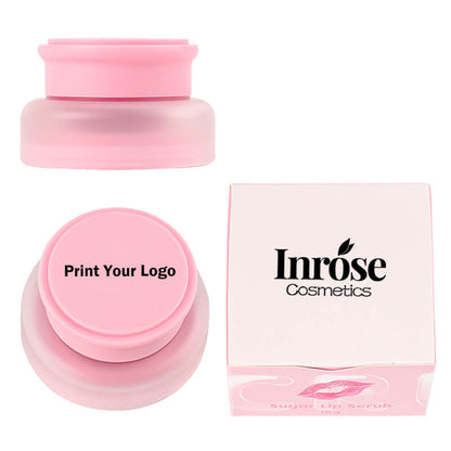 Strawberry lip scrub exfoliating nourishing protective lip care