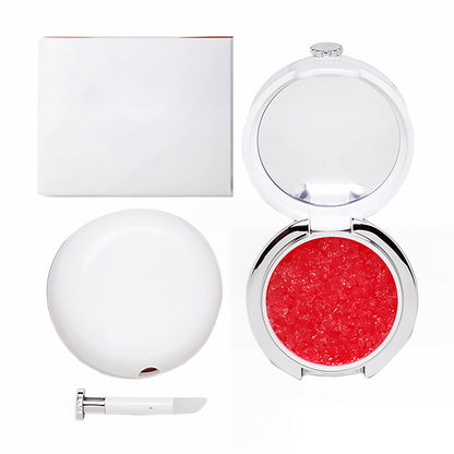 7 Color Air Cushion Lip Scrub Fruit Lip Cream Lightens Lip Lines Tender Lips