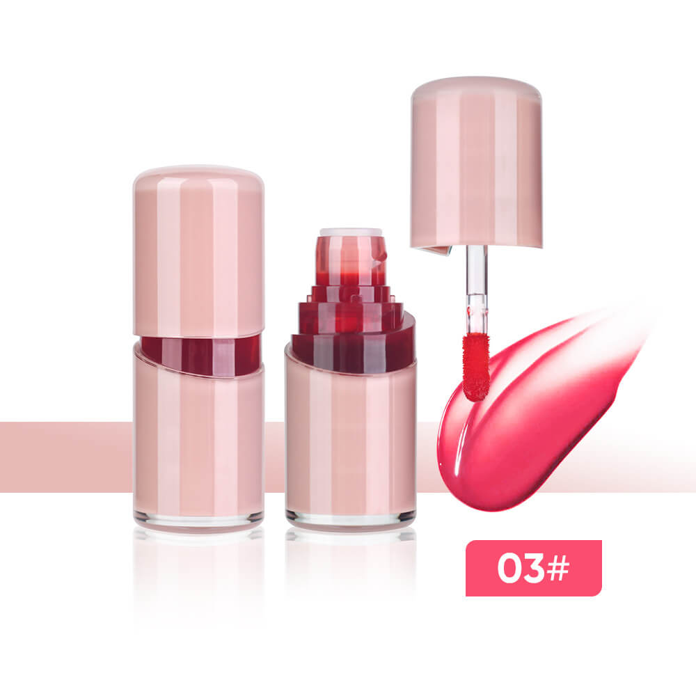 4-Color Peel-Off Lip Tint Matte Non-drying Lip Gloss with Lasting Stain