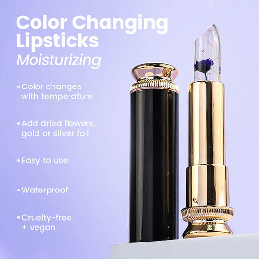 5 color jelly lipstick lip balm color changing moisturizing long lasting