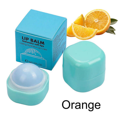 4 flavor fruit lip balm moisturizing nourishing lip care