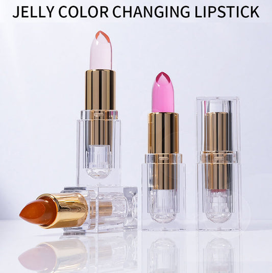 7 Color Lip Balm Jelly Lipstick Color Change Moisturize Long Lasting