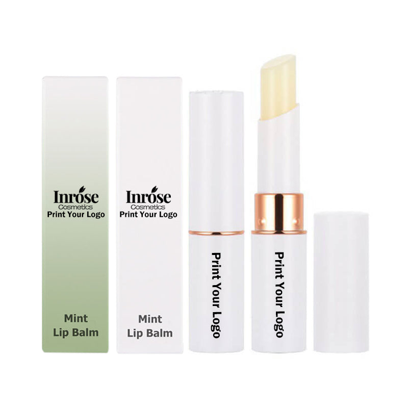 Mint Orange lip balm moisturizing lipstick vegan plant lip essence