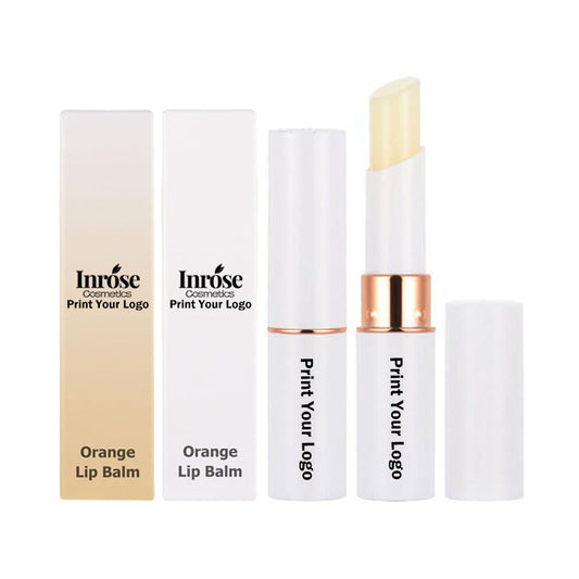 Mint Orange lip balm moisturizing lipstick vegan plant lip essence