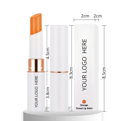 3 Flavors Moisturizing Lip Balm Plant Essence Tinted Change Color Smooth Fine Lines