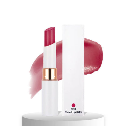 3 Flavors Moisturizing Lip Balm Plant Essence Tinted Change Color Smooth Fine Lines