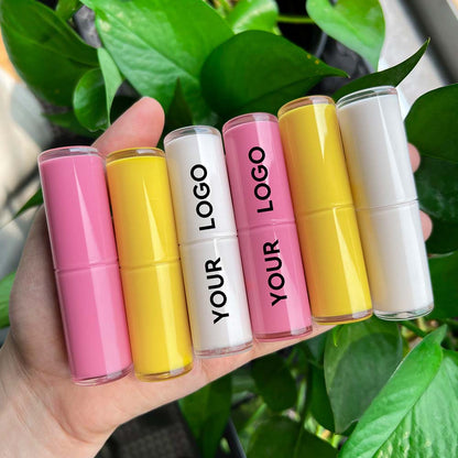 3-flavor Fruity Vanilla Lip Balm Moisturizing Hydrating Wholesale Private Label