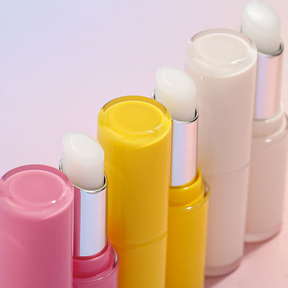 3-flavor Fruity Vanilla Lip Balm Moisturizing Hydrating Wholesale Private Label