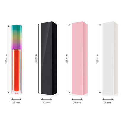 26 color lip gloss mermaid glitter shinny high pigmented private label