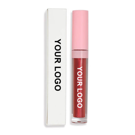 49 color lip gloss high pigmented nude shimmer pink tube (color 31-49)