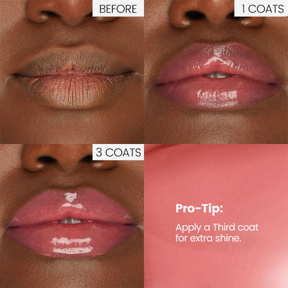 24 Color Nude Lip Gloss Lip Glaze Long Lasting High Pigment Squeeze Tube 15Ml