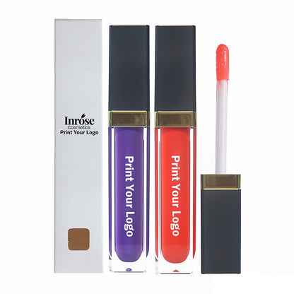 [30 Pieces Lip Gloss & Your Logo & Free Shipping] Vegan Moisturizing Lip Gloss