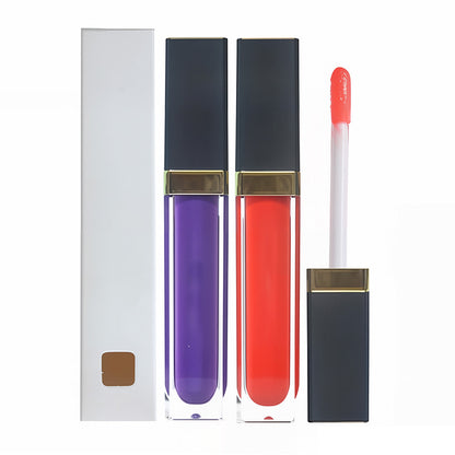 [30 Pieces Lip Gloss & Your Logo & Free Shipping] Vegan Moisturizing Lip Gloss