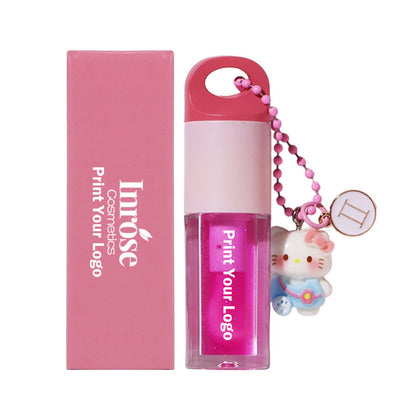 12 Magic Lip Oil Color-Changing Plumping Moisturizing Lip Gloss 12 Constellation Pendant
