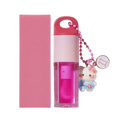 12 Magic Lip Oil Color-Changing Plumping Moisturizing Lip Gloss 12 Constellation Pendant