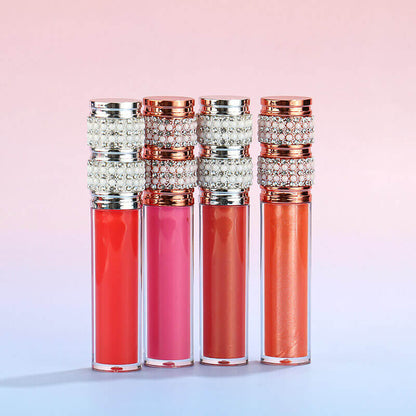40 color lip gloss lip glaze nude vegan long lasting silver tube (color 01-30)