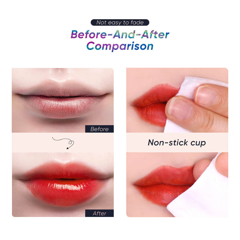 12-Color Layerable Lip Oil & Lip Gloss Waterproof Lip Tint Long Lasting
