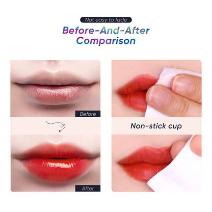 12-Color Layerable Lip Oil & Lip Gloss Waterproof Lip Tint Long Lasting