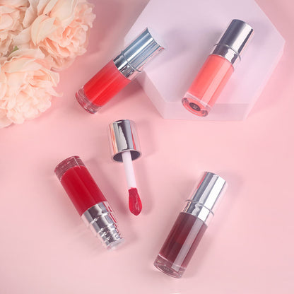 12-Color Layerable Lip Oil & Lip Gloss Waterproof Lip Tint Long Lasting