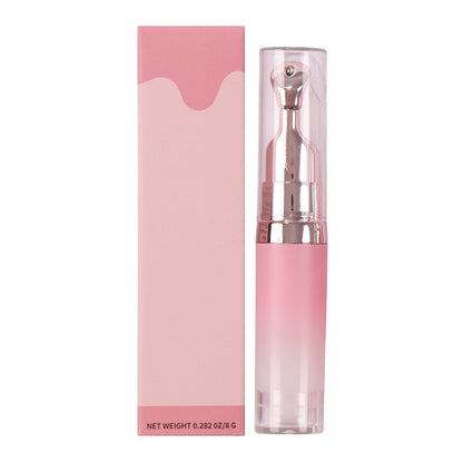6-color Pressed Lip Gloss with Intensive Moisturizing Essence Hydrating Oil 8ml