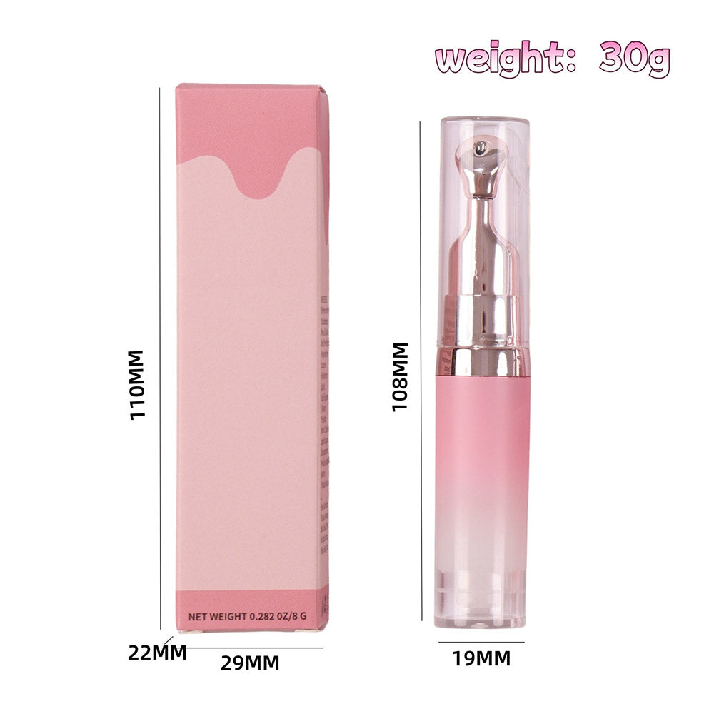 6-color Pressed Lip Gloss with Intensive Moisturizing Essence Hydrating Oil 8ml