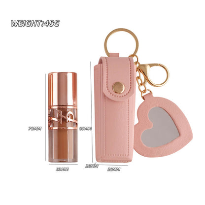 9-Shade Chocolate Lip Glaze Moisturizing Lip Gloss Non-Sticky Lip Oil