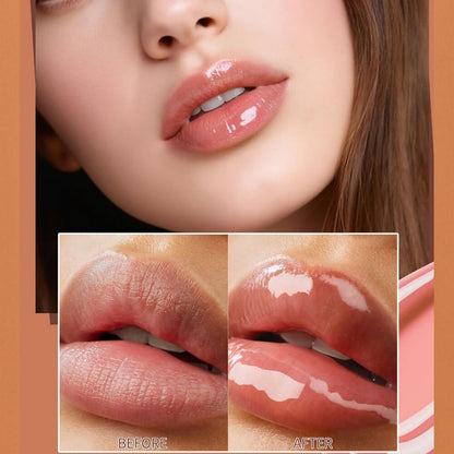 9-Shade Chocolate Lip Glaze Moisturizing Lip Gloss Non-Sticky Lip Oil